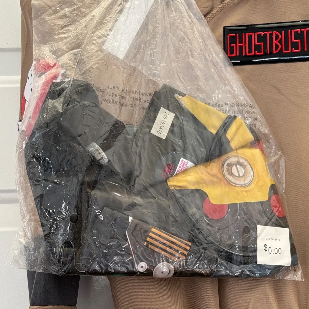 GHOSTBUSTERS S (4-6) Halloween costume NEW